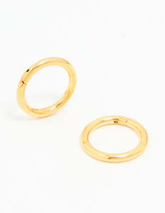 Gold Plated Surgical Steel Sleeper Earrings