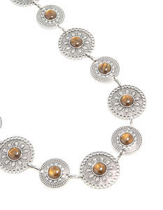 Belts: Western Flower Stone Belt