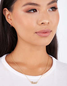 Sterling Silver Earrings: Gold Plated Sterling Silver 12mm Hoop Earrings