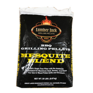 Wooden Pellets: Lumber Jack 'Mesquite Blend' Wood BBQ Pellets