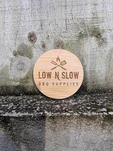 Low N Slow Bbq Supplies: Low N Slow BBQ Bamboo Magnetic Bottle Opener