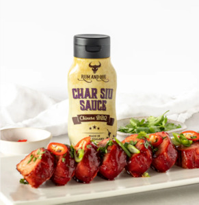 Condiments: Rum & Que Char Siu Sauce