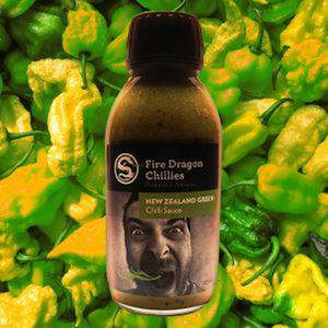 Fire Dragon Chillies: Fire Dragon Chillies NZ Green Chilli Sauce 125ml