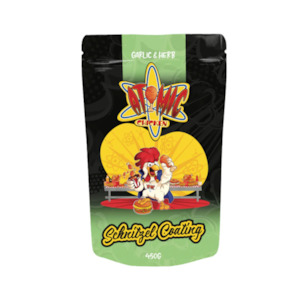 Fried Chicken: Atomic Chicken - Schnitzel Herb & Garlic Coating