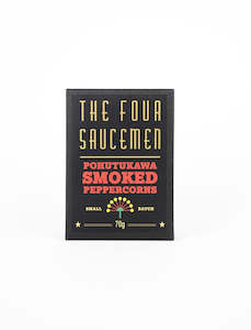 The Four Saucemen - Pohutukawa Smoked Peppercorns 70g