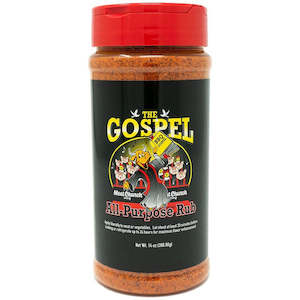 Meat Church: THE GOSPEL ALL PURPOSE BBQ RUB (14 OZ) | MEAT CHURCH BBQ