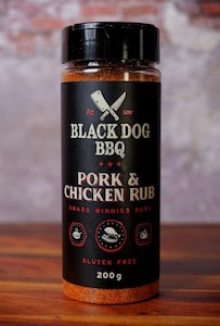 Black Dog BBQ - Pork & Chicken Rub - 200g Shaker