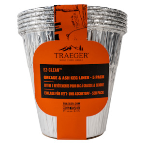 Fd Sale: Traeger EZ-Clean Grease and Ash Keg Liner 5pk