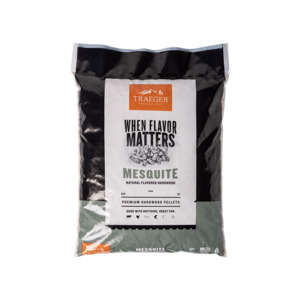 Wooden Pellets: Traeger Pellets - Mesquite