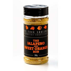 Nz Made Rubs: The Four Saucemen - The Jalapeno & Sweet Orange Rub