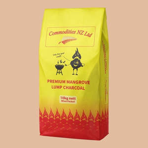 Charcoal: Commodities NZ Premium Mangrove Lump Charcoal 10kg
