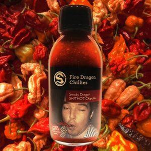All: Best Before Date Clearance - Fire Dragon Chillies Smokey Dragon Chipotle Sauce