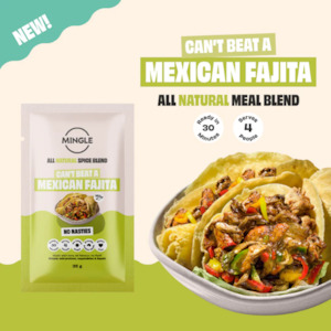 Mingle Seasoning: FAJITA 30 MINUTE MEAL SACHET
