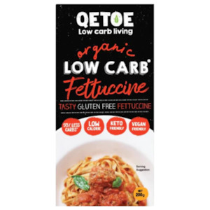 Pasta Alternative: Organic Low Carb Fettuccine - 200gm