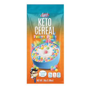 Cereals: Fruity Keto Cereal Puffs- 30g