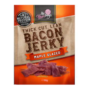 Bacon Jerky Maple Glazed 50g