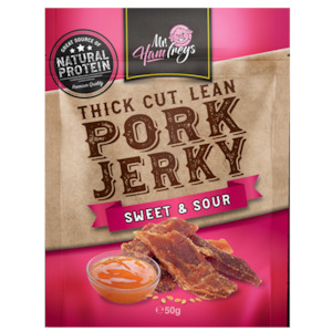 Meats: Pork Jerky Sweet & Sour 50g