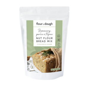 Bread Wraps: ROSEMARY GARLIC AND THYME NUT FLOUR BREAD MIX no