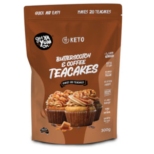 5 Pack BUTTERSCOTCH & COFFEE TEACAKES 300gm