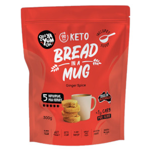 Baking Mixes: 5 X Mug Mix VALUE PACK (with scoop!) GINGER SPICE 300gm