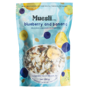 Nz Made: Blueberry & Banana Muesli 3.50g