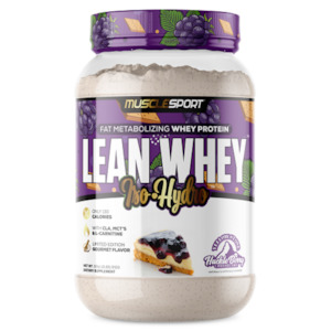 Musclesport Lean Whey Iso Hydro Huckleberry Cheesecake 907G