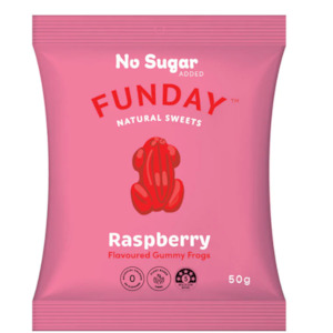 Funday: Raspberry Gummy Frogs 50g