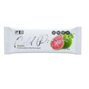 Fibre Boost Single: FIBRE BOOST Guava 60g Cold Pressed Protein Bar -