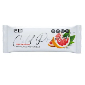 Fibre Boost Single: FIBRE BOOST Grapefruit 60g Cold Pressed Protein Bar -