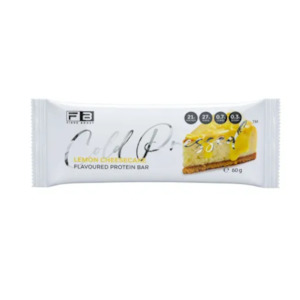 Fibre Boost Single: FIBRE BOOST Lemon Cheesecake 60g Cold Pressed Protein Bar -