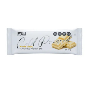 Fibre Boost Single: FIBRE BOOST White Chocolate Flavour 60g Cold Pressed Protein Bar -