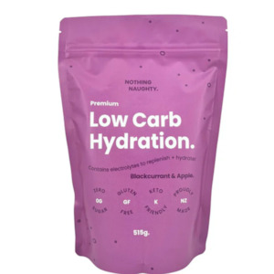 Nz Made: Low Carb Hydration Powder Blackcurrant + Apple 32 servings