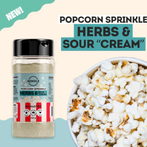 Mingle Seasoning: SOUR "CREAM" & HERBS POPCORN SEASONING