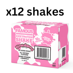 Dietary Needs: Kid's Strawberry Protein Shake - x12 250ml BUNDLE