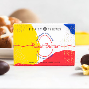 Handmade Peanut Butter Filled Easter Eggs