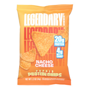 Best Sellers: Nacho Cheese | Popped Protein Chips- 1x packet