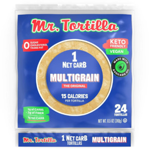 Best Sellers: 1 Net Carb, 15 Calorie Tortillas - 24 Count