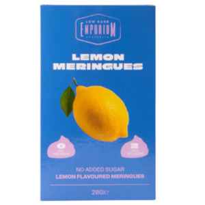 Desserts: No Added Sugar Lemon Meringues - 28g