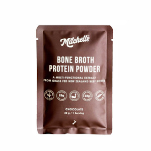 Protein Powder: Bone Broth Protein Powder - CHOCOLATE SACHET