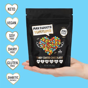 Vegan: VEGAN Yum Yums - Sugar Free Candy Coated Chocolates