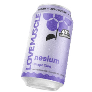 Nz Made: Nesium Grape Zing Magnesium Water 330mL