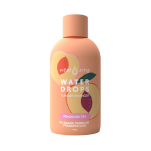 PEACH ICED TEA Water Drops 40ml