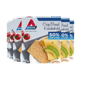 Crispbread Cracker 100g x 6 BOX BUNDLE