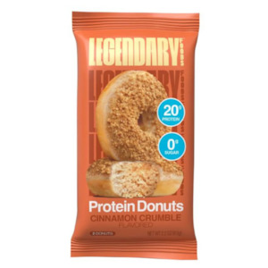 Clean Keto: Cinnamon Crumble Protein Donuts (2 Pack)