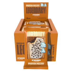 Breakfast Foods: S'mores Protein Pastry x10 Pack