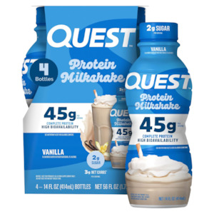 Bundles: Vanilla Protein Shake, 45g Protein 4 Pack
