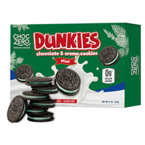 Mint Choc Dunkies Sandwich Cookies, 255g - Mint