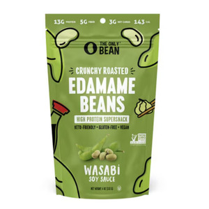 Crunchy Roasted Edamame Beans 113g- Wasabi
