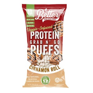 Breakfast Foods: Breakfast Protein Puffs - Cinnamon Roll 30g