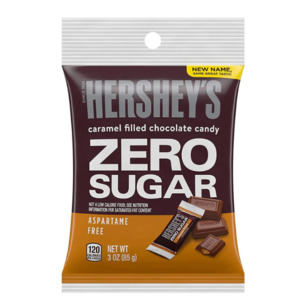 Full Priced: Zero Sugar Hershey's Caramel Filled Milk Chocolate